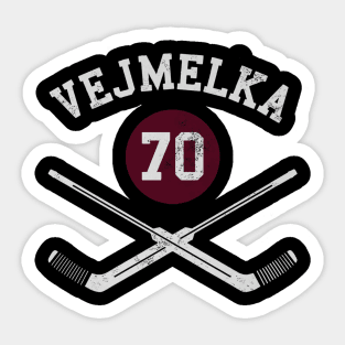 Karel Vejmelka Arizona Goalie Sticks Sticker